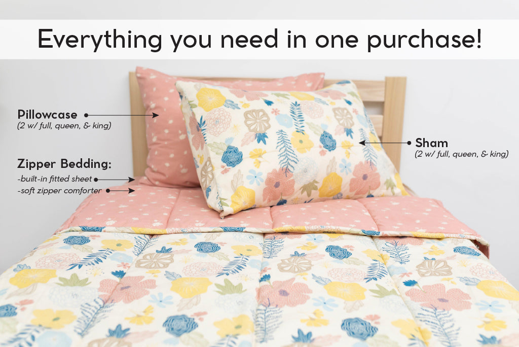 Blossoms Zipper Bedding - Image 2