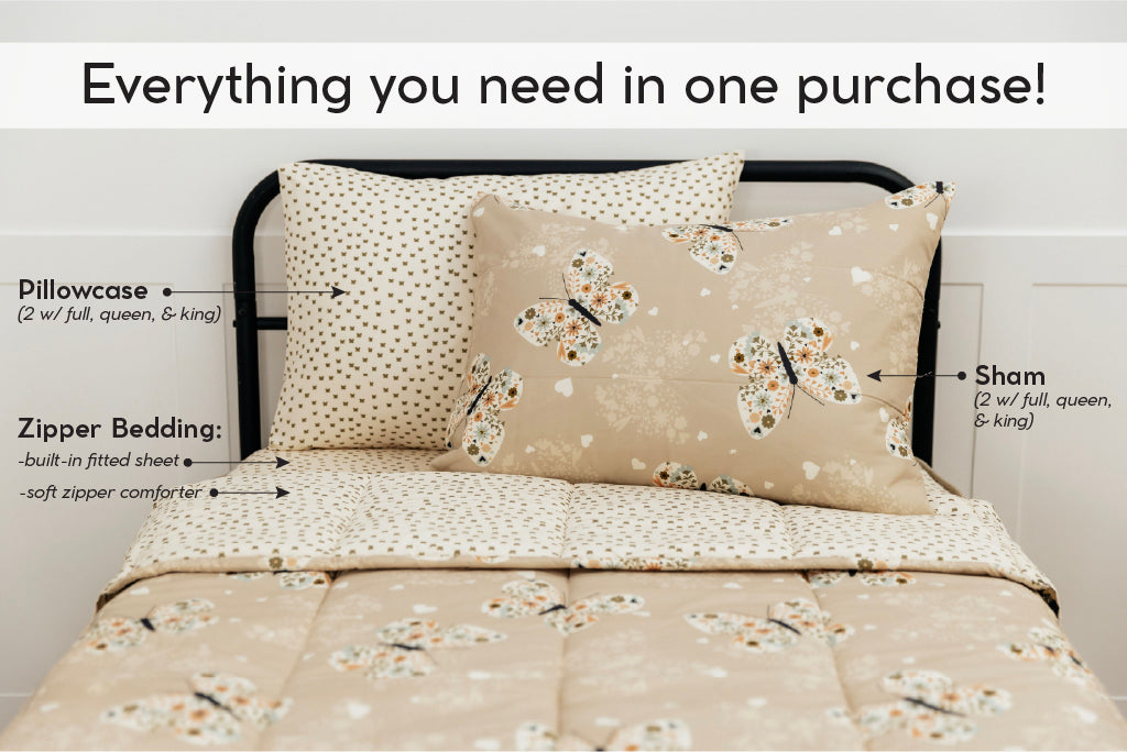 Butterfly Love Zipper Bedding - Image 2