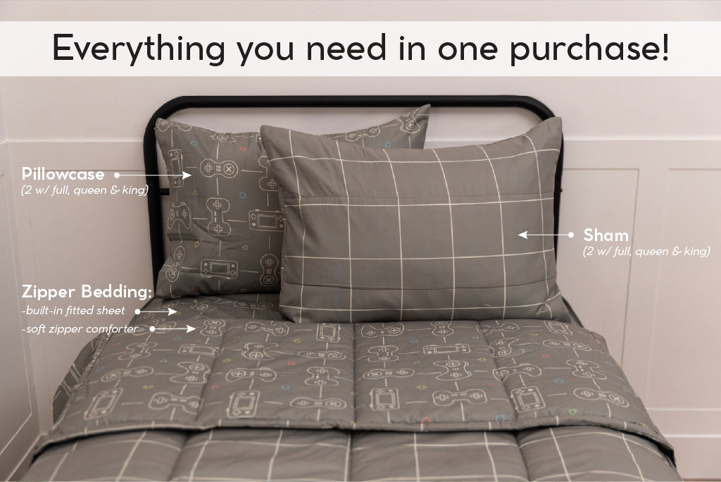 Level Up Zipper Bedding - Image 3