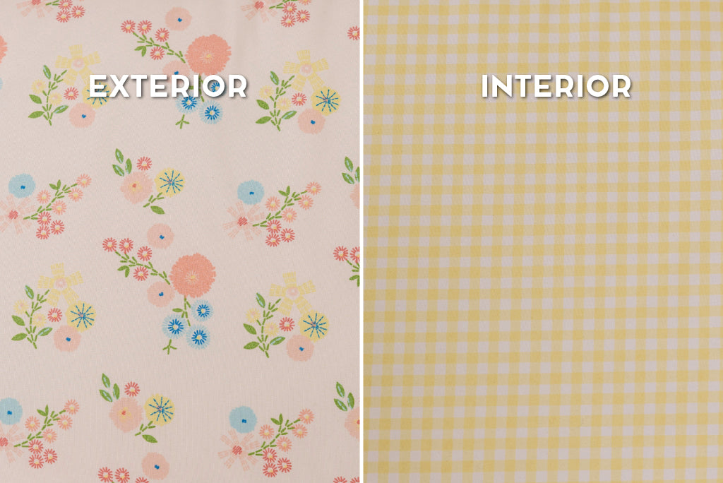 Gingham Garden Zipper Bedding - Image 12