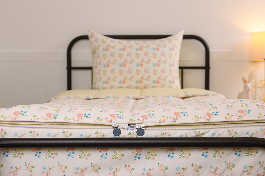 Gingham Garden Zipper Bedding - Image 7