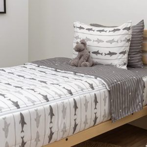 Great White Zipper Bedding