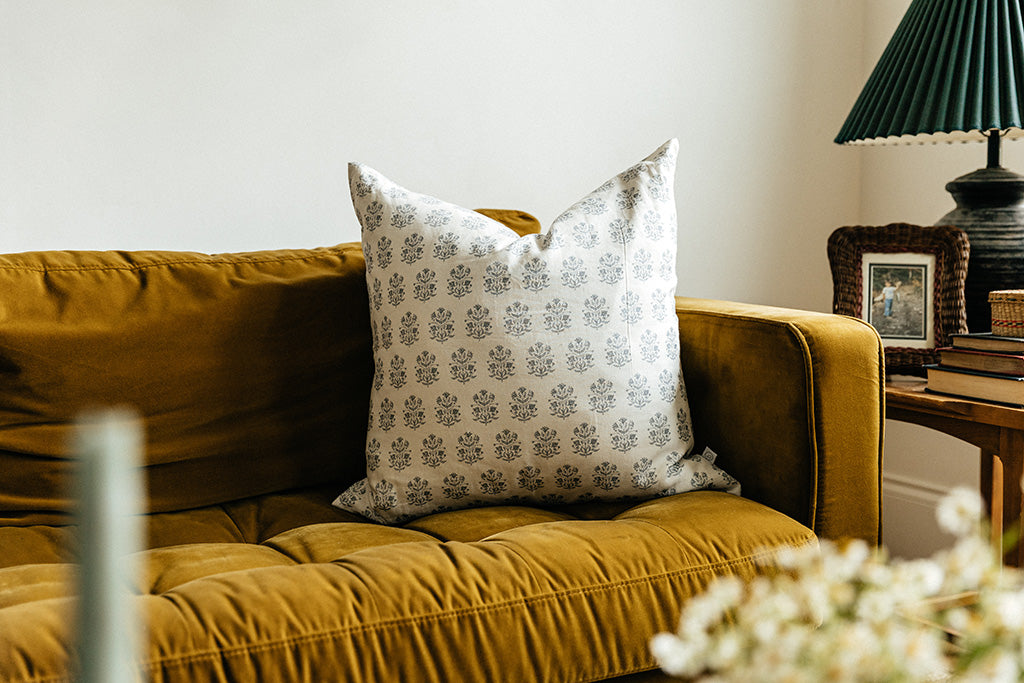 Halston Luxe Floral Euro Pillow Cover - Image 7