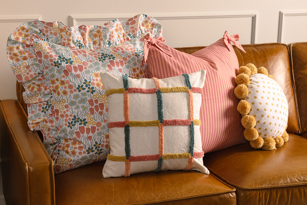 Lucy Luxe Floral Euro Pillow Cover - Image 7