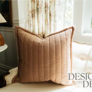 Mollie Luxe Quilted Euro Pillow Cover