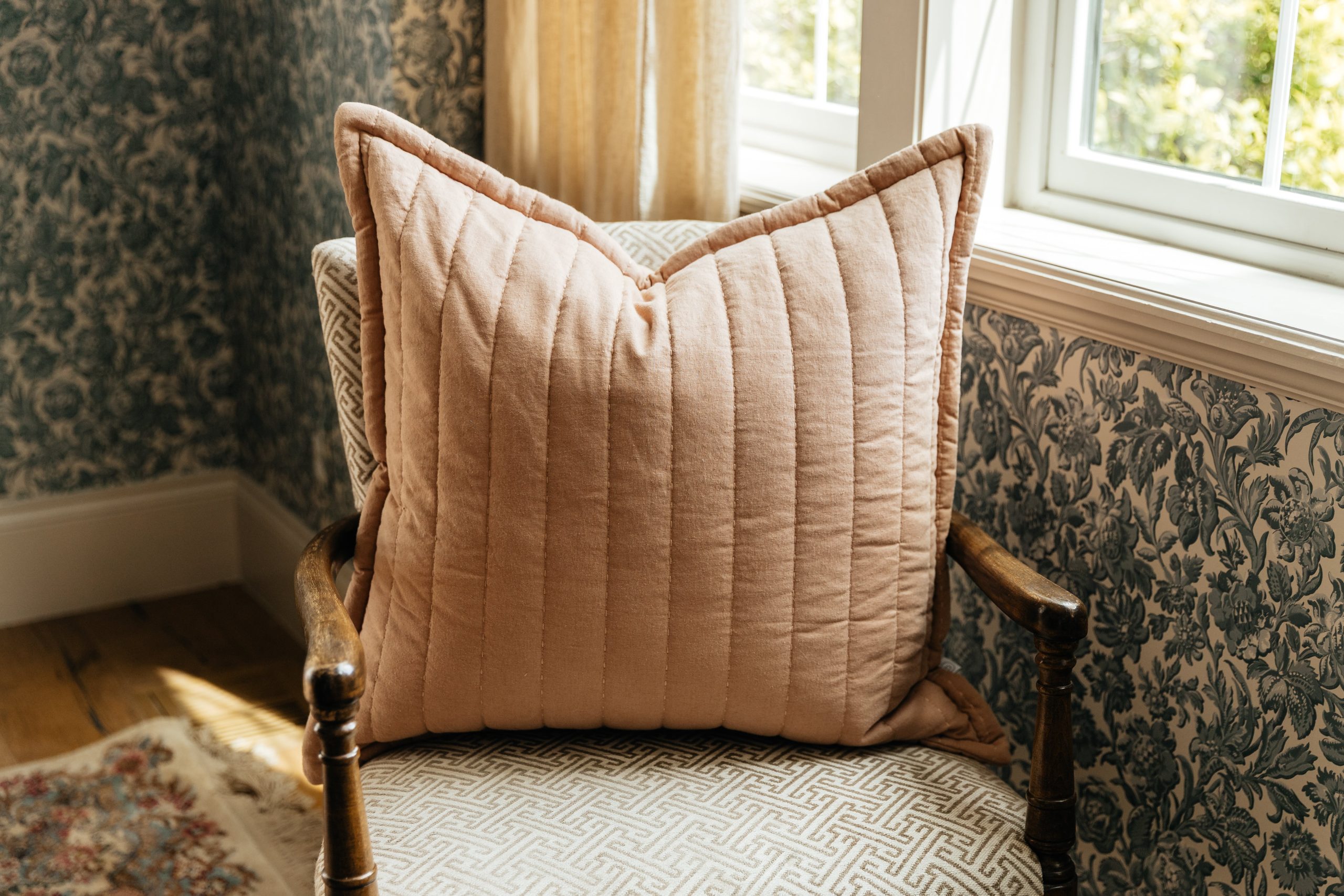 Mollie Luxe Quilted Euro Pillow Cover - Image 6