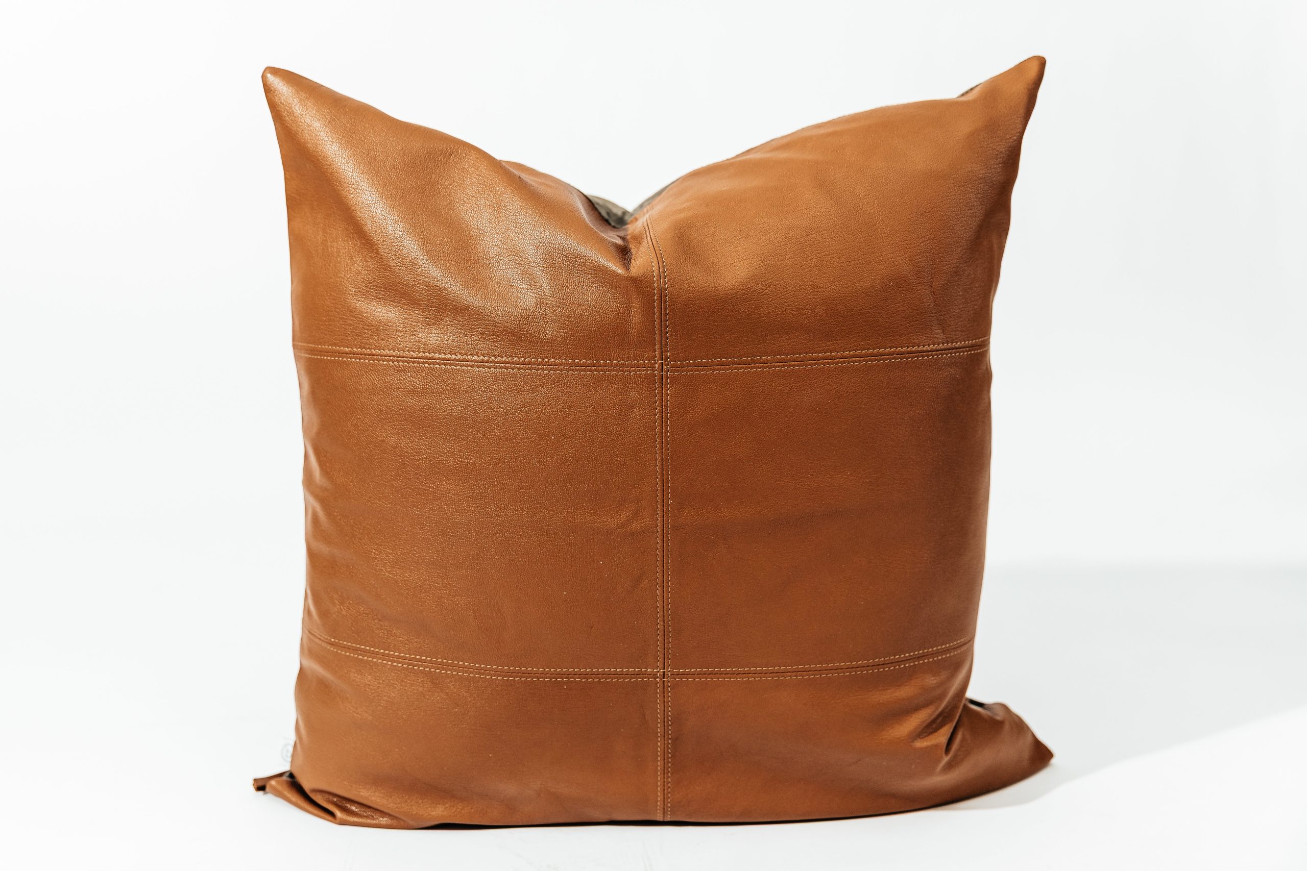 Owen Luxe Leather Euro Pillow Cover - Image 5
