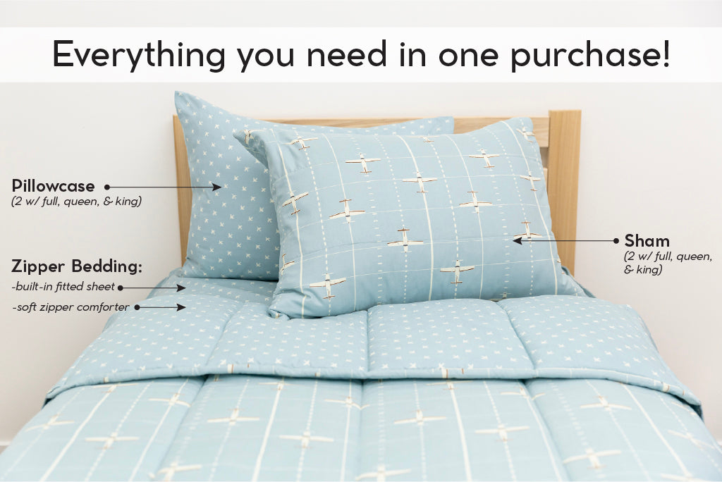 Take Flight Zipper Bedding - Image 2